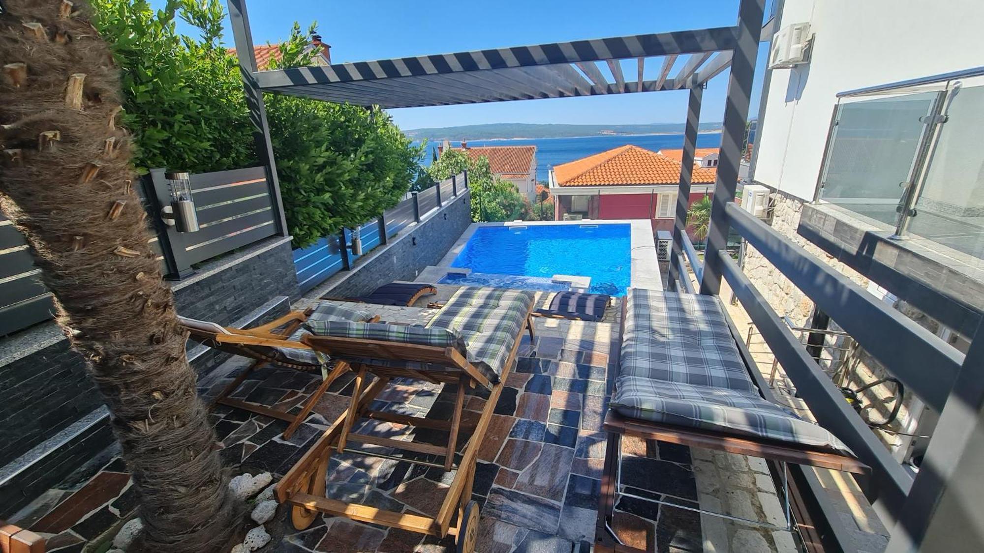 Apartments Blazevic, Heated Pool&Jacuzzi Dramalj Eksteriør billede